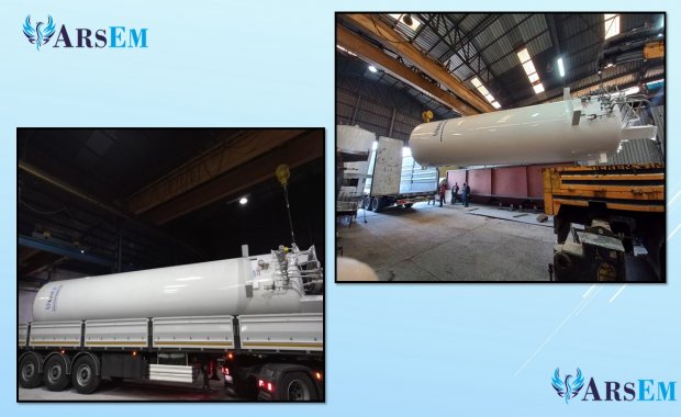 20 m³ and 15 m³ LOX Tanks Delivered from Our Factory
