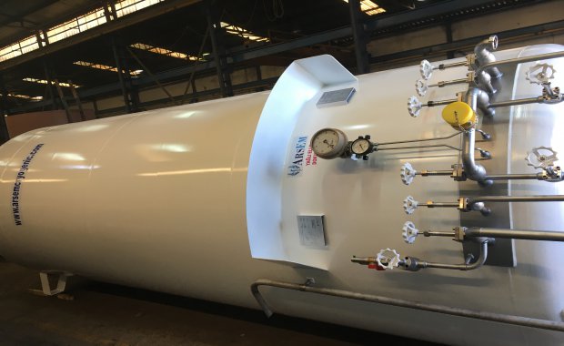 10 m³ LOX Tank Delivered for Export