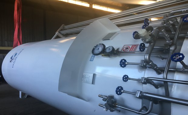 10 m³ LOX Tank Supplied to Kar-Ok Medical Gas for Kağızman State Hospital