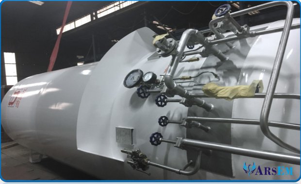 2 × 10 m³ LOX Tanks and Evaporators Delivered for Shipment to Georgia