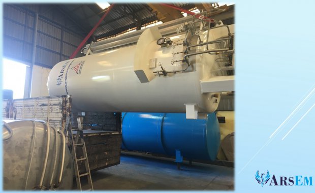 5 m³ LOX Tank and Evaporator Delivered for Karamürsel State Hospital