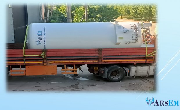 10 m³ LOX Tank and Evaporator Delivered for Zonguldak State Hospital