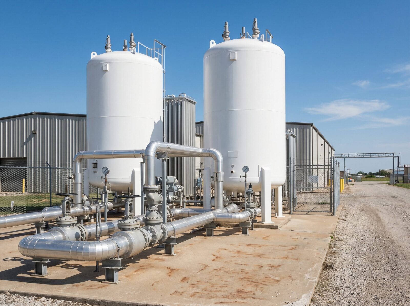 Combined Cryogenic Storage Tanks